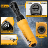 Autolock Air Ratchet Wrench, 3/8-Inch Professional Pneumatic Ratchet Wrenches Autolock