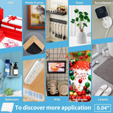 Art3d Double-Sided Tape (10FT) Mounting Tape, Multipurpose Removable Adhesive Foam Tape, Transparent Tape for Paste Items, Household Art3d