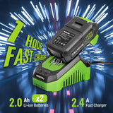 WORKPRO 20V Max Cordless Drill Driver Set, Electric Power Impact Drill Tool with 102 Pieces Accessories, 1/2'' Chuck Impact Drill Kit with Portable WORKPRO