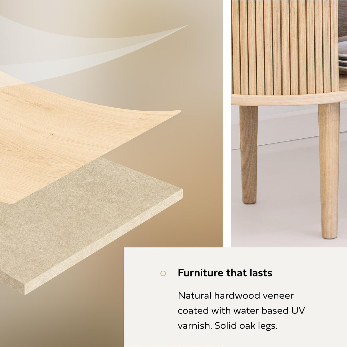 WERMO 55'' Sideboard Storage Cabinet with Doors and Shelves - Credenza Storage Cabinet for Office, Bedroom Storage Cabinet, Hallway Storage Cabinet, WERMO