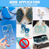 Teexpert Epoxy Resin Crystal Clear: 68oz Epoxy Resin kit 3X Yellowing Resistant Fast Curing for Casting Coating Art DIY Craft Jewelry Wood Table - 2 Teexpert