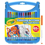 Crayola Super Tips Coloring Art Case SuperTips Washable Markers, 65 Piece Set, Packaging May Vary Crayola