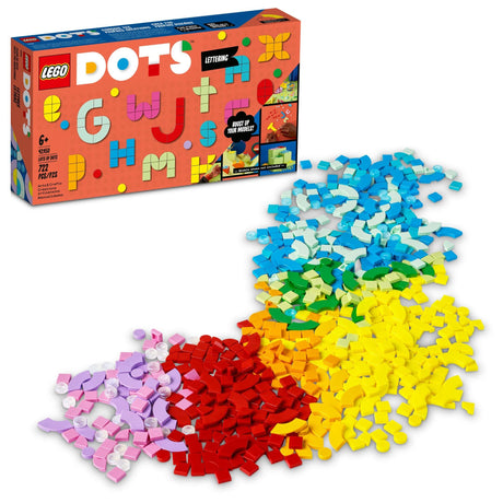 LEGO DOTS Lots of DOTS Lettering Tiles 41950 Ultimate Collection Arts & Crafts Kit for Kids, Make Custom Messages, Room Decorations, Express LEGO