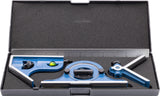 4 pc 12" Machinist Combination Square Set, Includes Square Head, Center Head, Protractor Head, Blade CME Tools