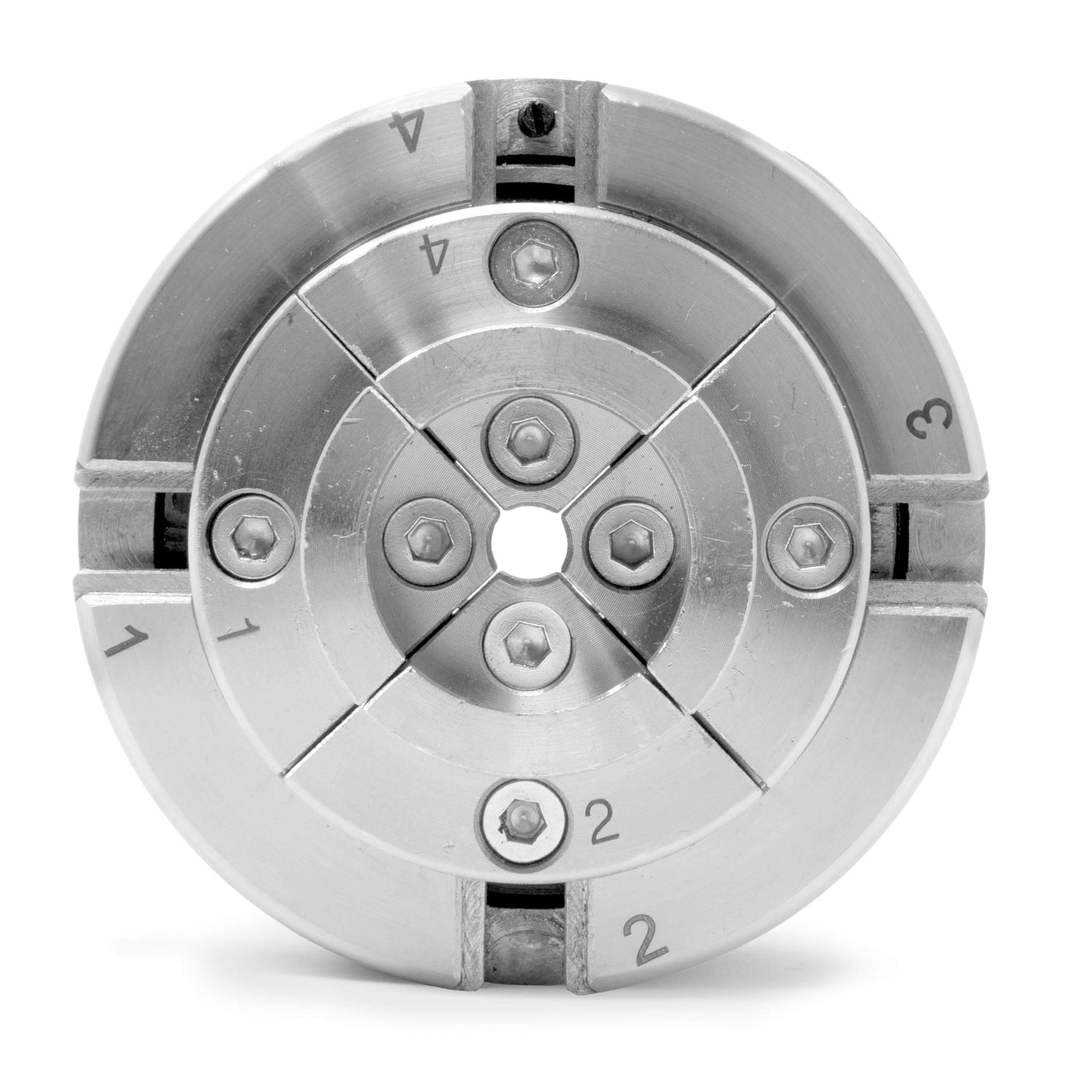 WEN LA4374 3.75-Inch 4-Jaw Self-Centering Lathe Chuck Set with 1-Inch x 8TPI Thread WEN
