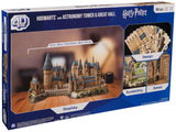 4D Build, Harry Potter Deluxe Hogwarts Castle with Astronomy Tower & Great Hall Over 2ft. Wide Model Kit 384 Pcs, 3D Puzzles for Adults & Teens 12+ 4D Build
