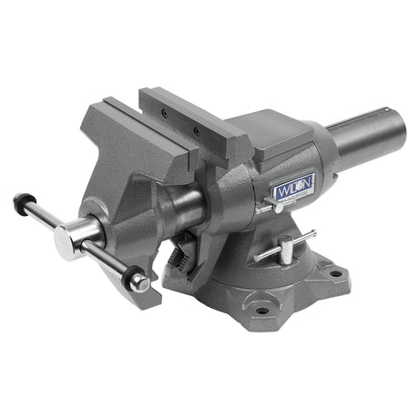 Wilton 6-1/2" Multi-Purpose Bench Vise, 360° Rotating Head & Base, 6" Max Opening (650P) Wilton