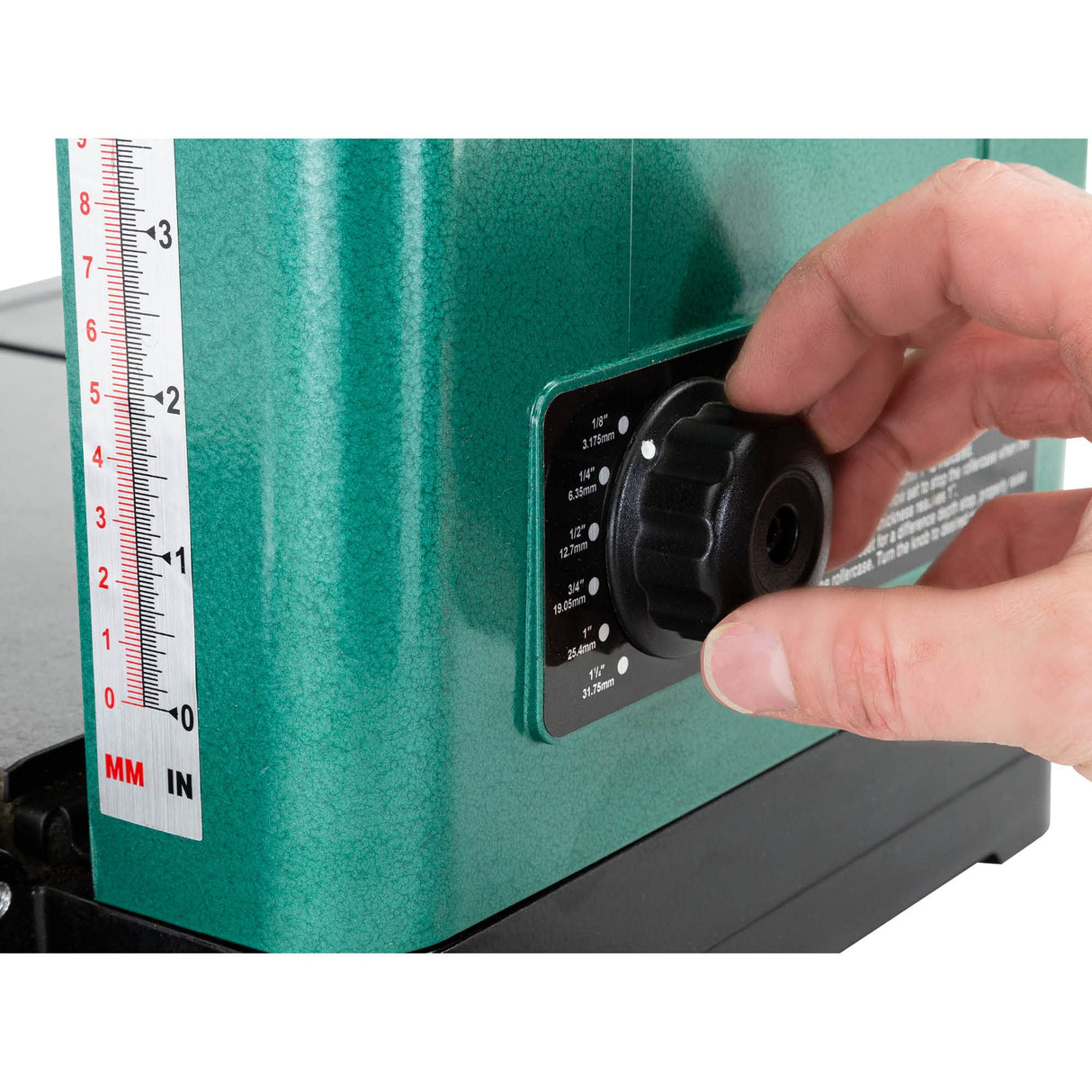 Grizzly Industrial G0940-13" 2 HP Benchtop Planer With Helical Cutterhead Grizzly Industrial