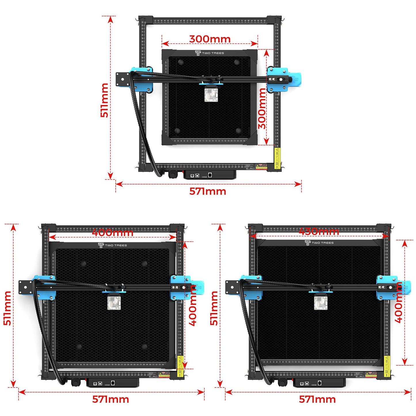 400 * 400mm Honeycomb Laser Bed Honeycomb Working Table for Laser Engraver Cutting Machine Laser Honeycomb Bed for Fast Heat Dissipation and - WoodArtSupply