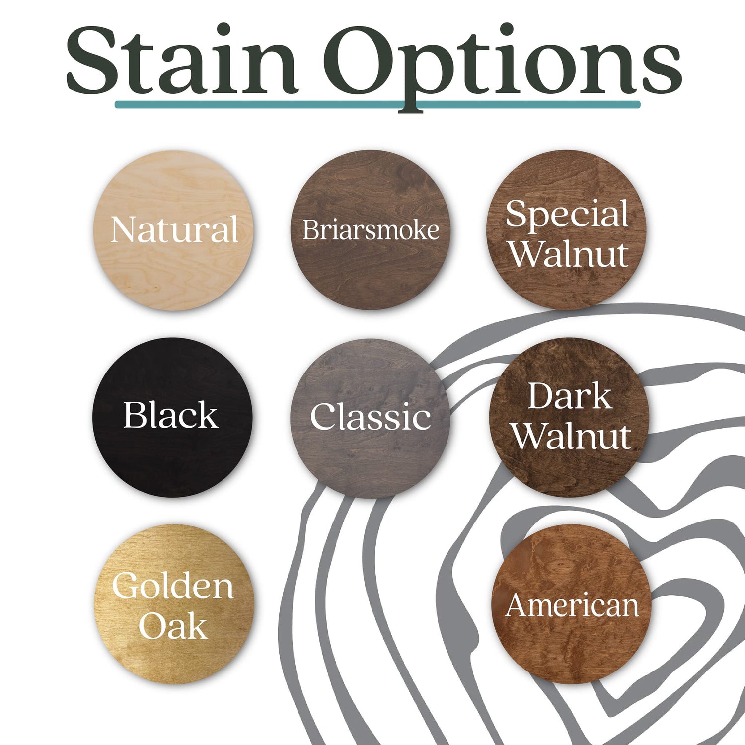 Custom Round Nursery Name Sign, Personalized Wooden Wall Plaque, 12" 18" 24", 30" 3D Wall Art for Children & Kids Rooms, Baby Shower, Hickory Hollow Hickory Hollow Designs