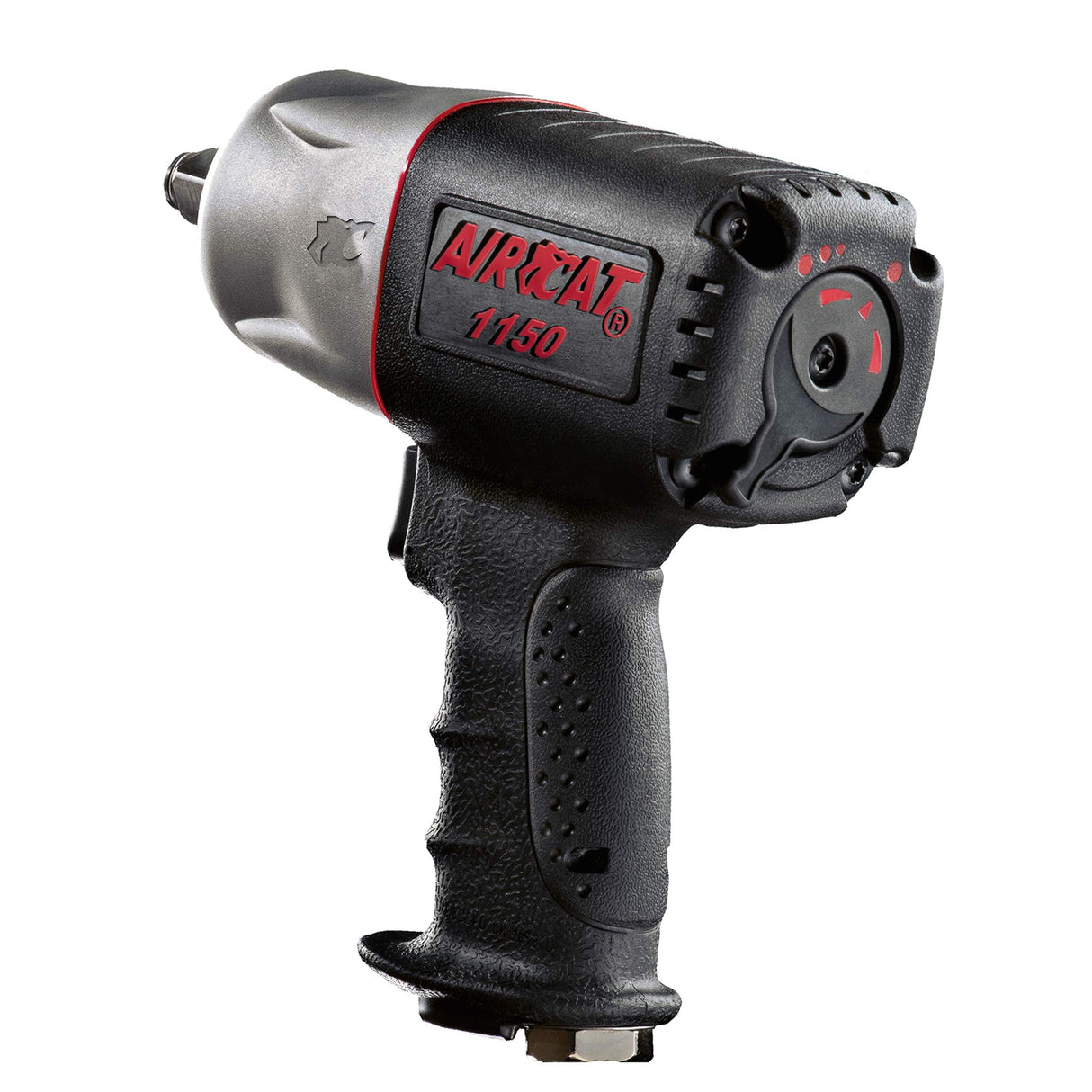 AIRCAT Pneumatic Tools 1150 1/2-Inch Composite Impact Wrench : Compact & Low Weight Power Tool : Impact Tool for Automotive Repairs & Maintenance AIRCAT
