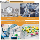 Bonvoisin Analytical Balance 300gx1mg Precision Lab Scale Digital Electronic Scale 1mg Laboratory Analytical Scale LCD Display Scientific Scale with Bonvoisin