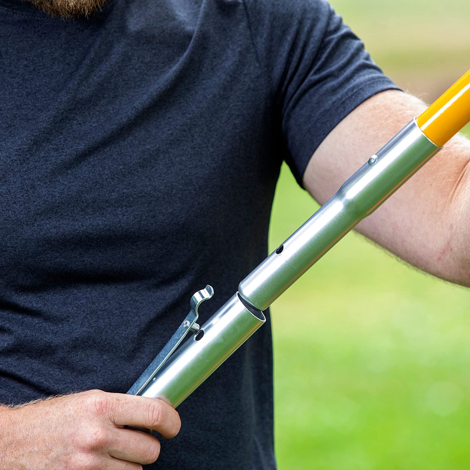 Notch 18’ Pole Saw Set with 15” Blade - Yellow (40207) Notch