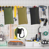 3 Pack Tool Bag Zipper Pouch, Premium Tool Pouch, Utility Multipurpose Storage Organizer Tool Pouches with Carabiner Metal Zipper for Tools, Travel COIDEA