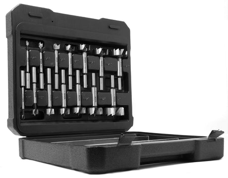 WEN FB5114 14-Piece Forstner Bit Set with Carrying Case WEN