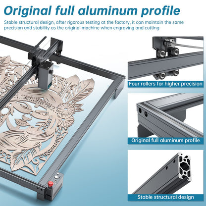 Atomstack E85 Working Area Expansion Kit 850 * 800mm for ATOMSTCK X20 Pro, A20 Pro, S20 Pro,X7 Pro, A10 Pro, S10 Pro,X7 40W, A5 Series Laser Engraver - WoodArtSupply