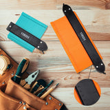 Contour Gauge with Lock, 2pcs 5&10 inch Profile Gauge Smart Measure Ruler Contour Duplicator Carpenter Tool for Vinyl Cutter Plank Install - Instant VIRIDI