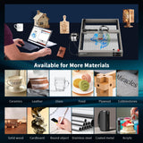 Official Creality Falcon 2 Laser Engraver, 22W Output Laser Cutter DIY Laser Engraving Machine, 25000mm/min Speed Integrated Air Assist Pre-Assembled Creality