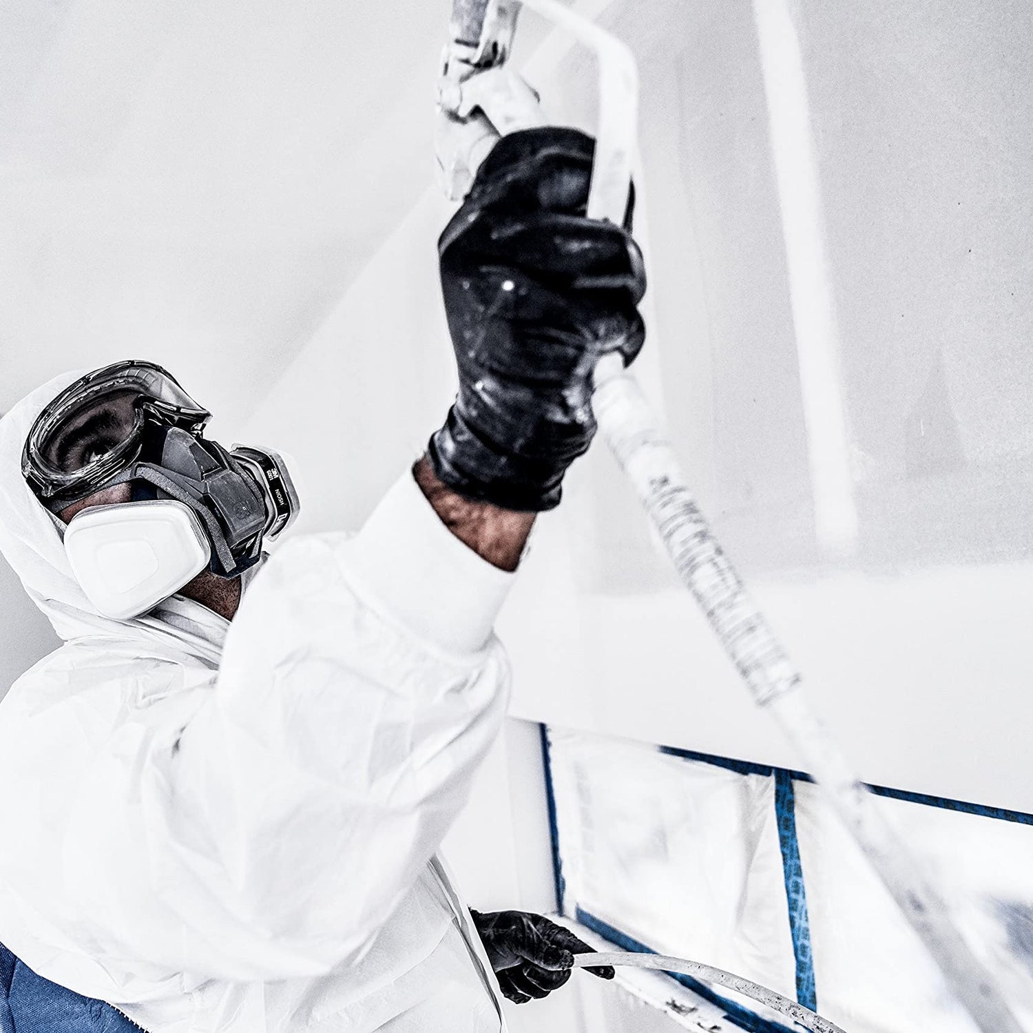 3M Paint Project Respirator with Quick Latch (1 Pack), Medium 3M