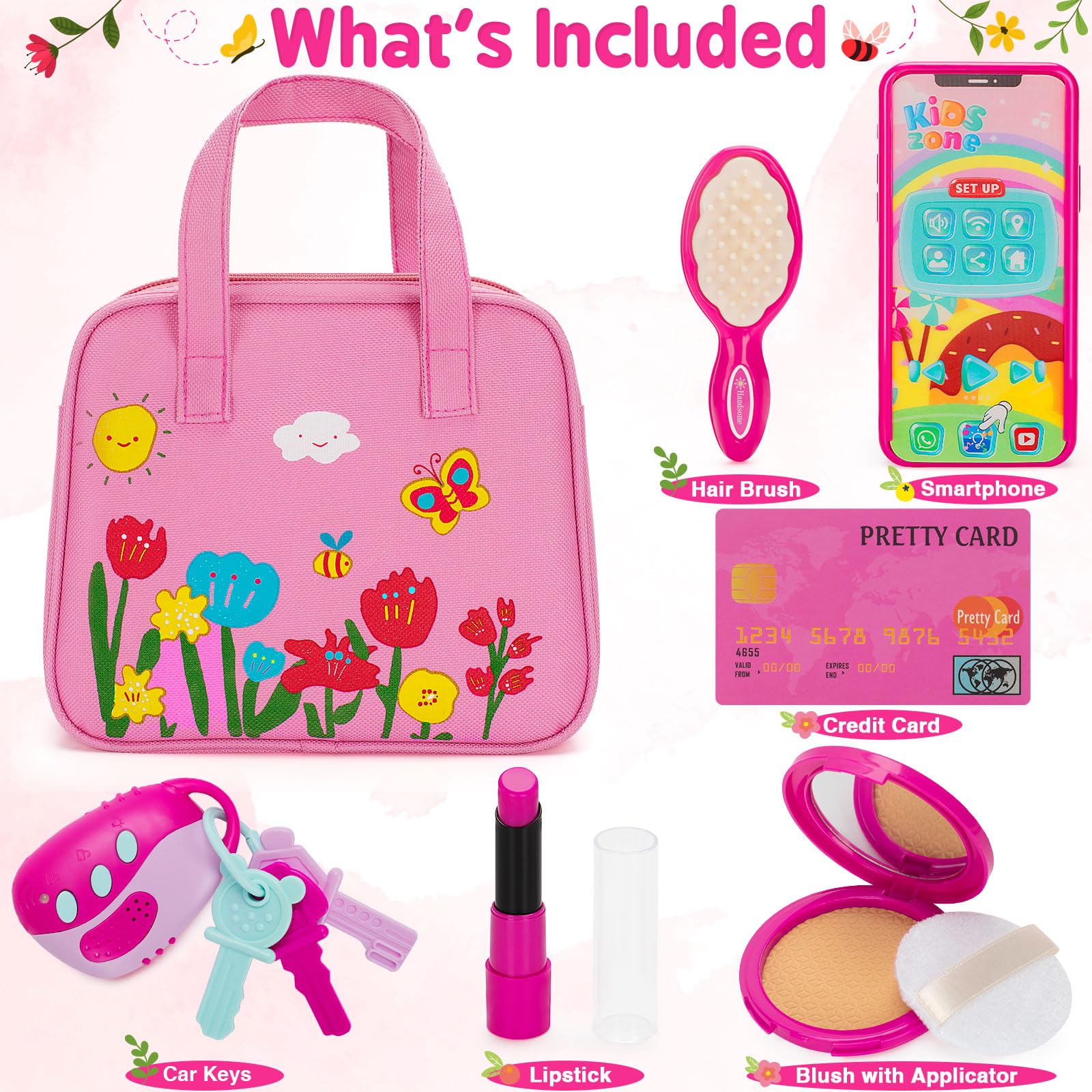 Buy DEEKEYDEEKEY Little Girls Purses for Kids - Toddler Mini Cute Princess  Handbags Shoulder Messenger Bag Toys Gifts Crossbody Purse (Butterfly Red)  Online at desertcartINDIA