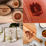 Custom Metal Branding Iron for Wood and Leather - Personalised Electric Logo Stamp by Bliver Bliver