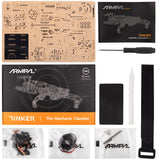 COWVTUJ ARMPAL Mechanical Claw Model Kit 3D Wooden ClawBot Puzzle for Adults and Teens Self-Assembly Robot Arm Building Kits to Build Laser-Cut COWVTUJ