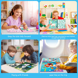 homicozy 3PCS Sticker Paint Books for Kids Ages 4-10,Unicorn Mermaid Animals Designs Paint by Stickers,Sticker by Numbers,Party Birthday Gifts for homicozy