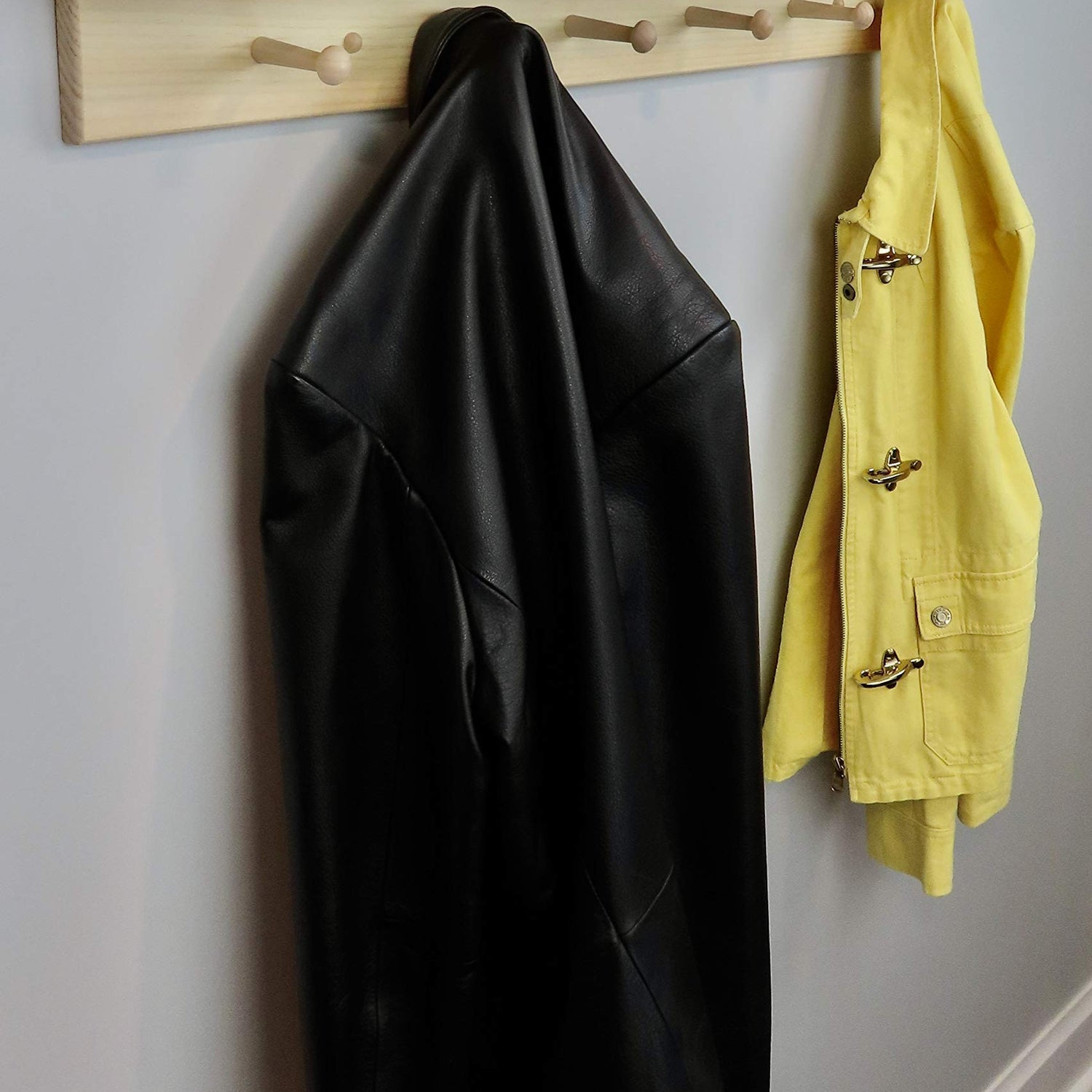 36" Shaker Peg Rack Unfinished Generic