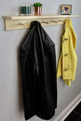 36" Shaker Peg Rack Unfinished Generic