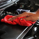 Simpli-Magic 79101 Shop Towels, 14"x12", 50 Pack, Cotton, Red SIMPLI-MAGIC