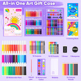 Art Supplies, iBayam 149-Pack Drawing Kit Painting Art Set Art Kits Gifts Box, Arts and Crafts for Kids Girls Boys, with Drawing Pad, Coloring Book, iBayam