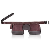 LAUTUS Oil Tanned Leather Tool Belt/Pouch/Bag, Carpenter, Construction, Framers, Handyman, Electrician - 100% LEATHER LAUTUS