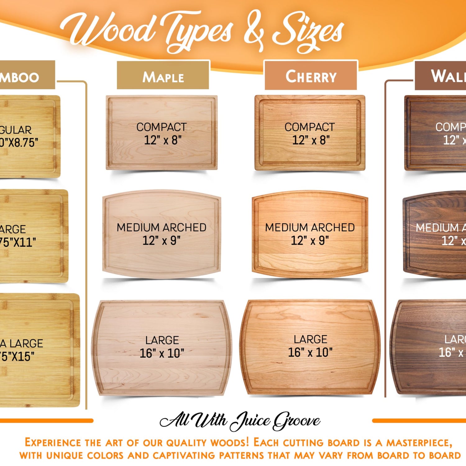 Barika Custom Cutting Boards - Personalized Handmade Engraved Chopping Blocks - Best Unique Anniversary, Wedding, Housewarming, Christmas, New Home Barika