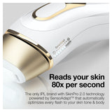 Braun IPL Long-lasting Laser Hair Removal Device for Women & Men, Silk Expert Pro5 PL5157, Safe & Virtually Painless Alternative to Salon Laser Hair Braun