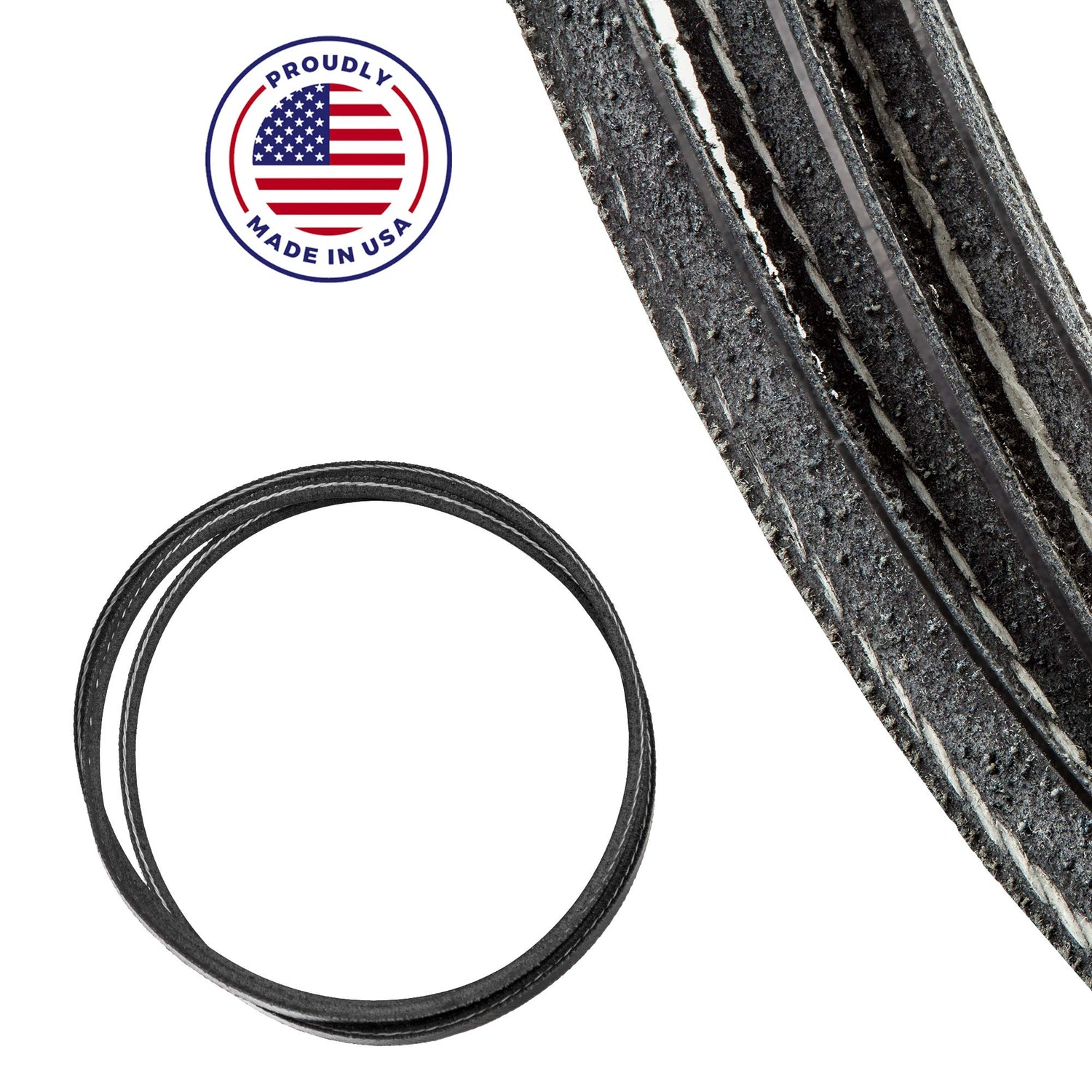 Planer Drive Belts Set Fits - Ryobi Rapid 12 5/16 Surface Planer - High Strength Rubber Belts - Replacement Drive Belt - Made in the USA - Motor DNLK