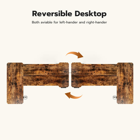 Acrolix 59" Reversiable L-Shaped Electric Standing Desk Adjustable Height Gaming Stand Up Corner Desk Sit Stand Home Office Computer Desk with Splice Acrolix