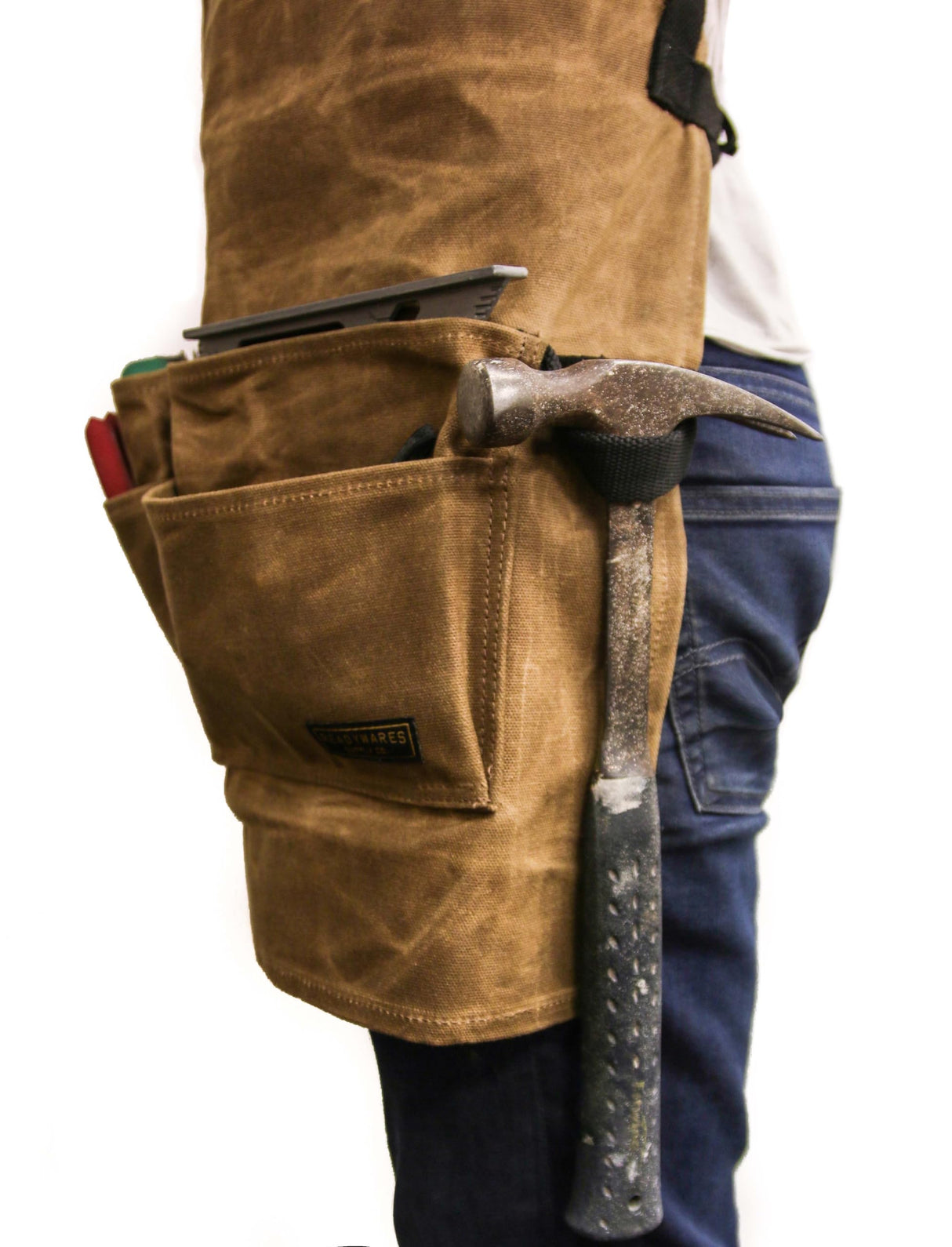 Readywares Waxed Canvas Tool Apron, Carpenter Aprons, Woodworking Aprons Readywares