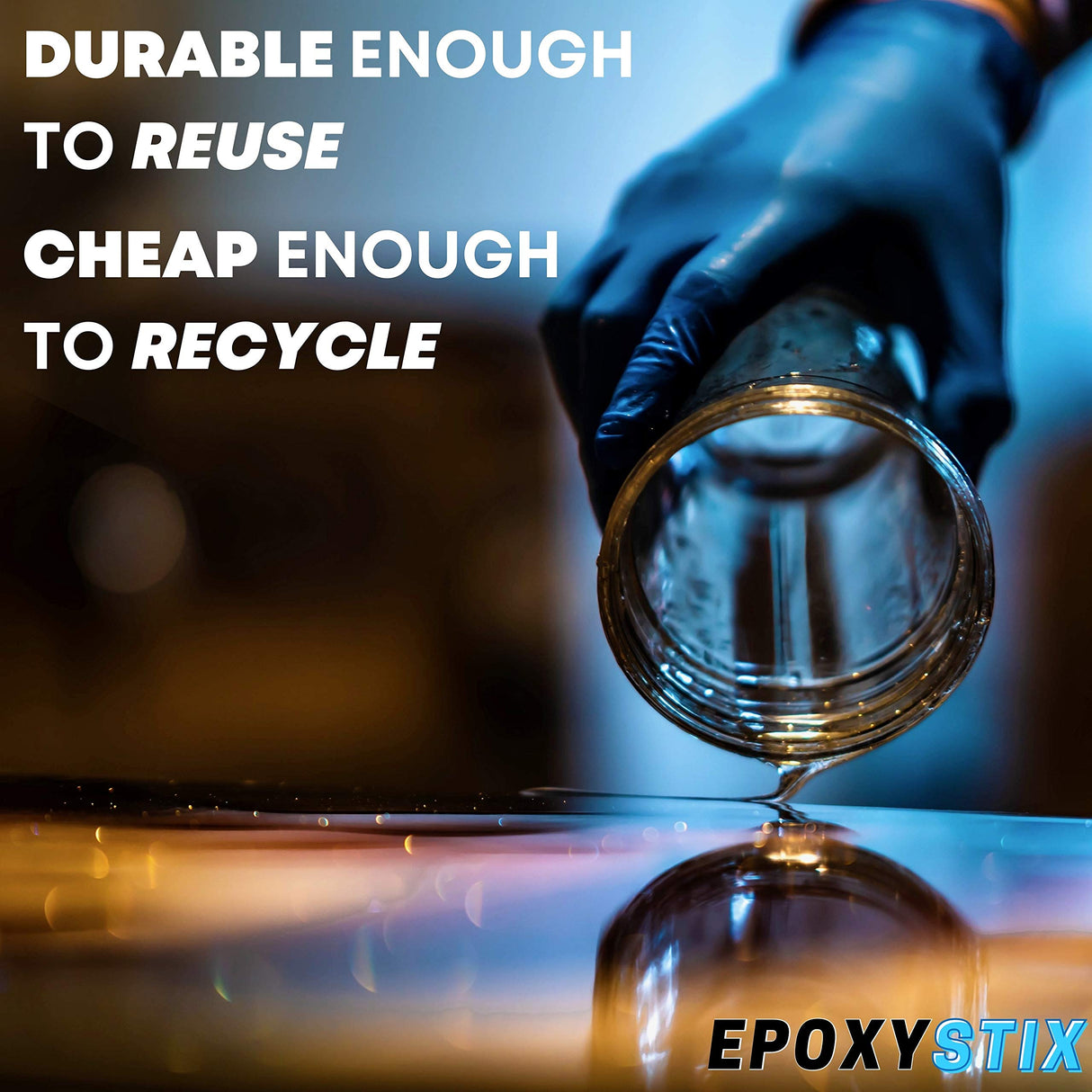 [Pack of 25] 8oz Disposable Graduated Measuring Cups for Mixing - Measurements in mL and Oz - Multipurpose Reusable Cups for Paint, Epoxy Resin, EpoxyStix