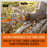 HORUSDY 9-Inch Wood Pruning Reciprocating Saw Blades, 5 Pack, 5TPI Saw Blades HORUSDY
