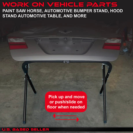 ABN Portable Workbench Folding Work Stand, Work Horse Foldable Work Table for Garage and Shop – 1,000-Pound Capacity ABN