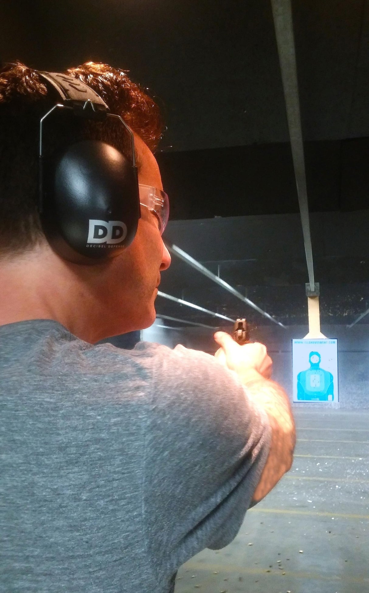 Professional Safety Ear Muffs by Decibel Defense - 37dB NRR - The HIGHEST Rated & MOST COMFORTABLE Ear Protection for Shooting & Industrial Use - THE DECIBEL DEFENSE