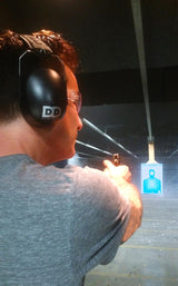 Professional Safety Ear Muffs by Decibel Defense - 37dB NRR - The HIGHEST Rated & MOST COMFORTABLE Ear Protection for Shooting & Industrial Use - THE DECIBEL DEFENSE