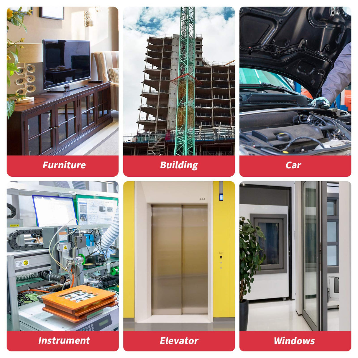 Cordless Drill Electric Rivet Gun Adapter Rivet Nut Drill Adapter Kit Including 10 Mandrel and 50Pcs Assorted Rivet Nuts, Rugged Carrying Case Beaspire