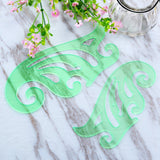 6 Pieces Plastic French Curve Ruler Multi-Function Comic Template Tool Set for Drafting Drawing Template, 6 Assorted Sizes TecUnite
