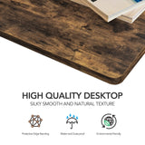 SANODESK Whole-Piece Particle Board Table Top for Standing Desk and Home Office Desk DIY, 48x30x1 Inch Rustic Brown Desk Top SANODESK