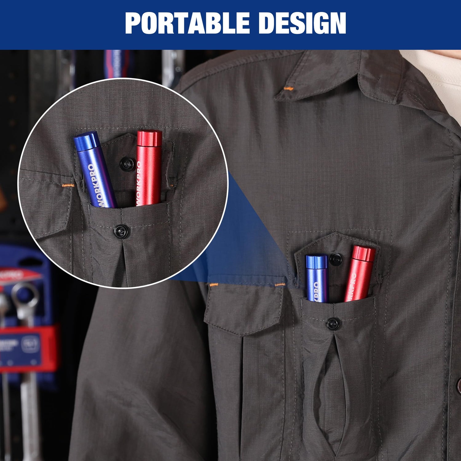 WORKPRO 24-in-1 Precision Screwdriver, Pen Style Multi-Bit Screwdriver, Glasses Screwdriver with S2 Steel Small Screwdriver Bits, Ideal for Eyeglass, WORKPRO