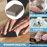 16Pcs 220 Grit Sanding Blocks, Jamiikury Sanding Sponge Washable and Reusable, Wet Dry Sandpaper Sponge for Wood Metal FurniturePaint and Drywall Jamiikury