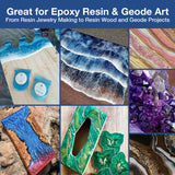 BALTIC DAY - Mica Powder, 100 x 5g Jars of Mica Powder for Epoxy Resin Set - Epoxy Resin Color Pigment Powder - Pigments for Soap Making, Candle, BALTIC DAY