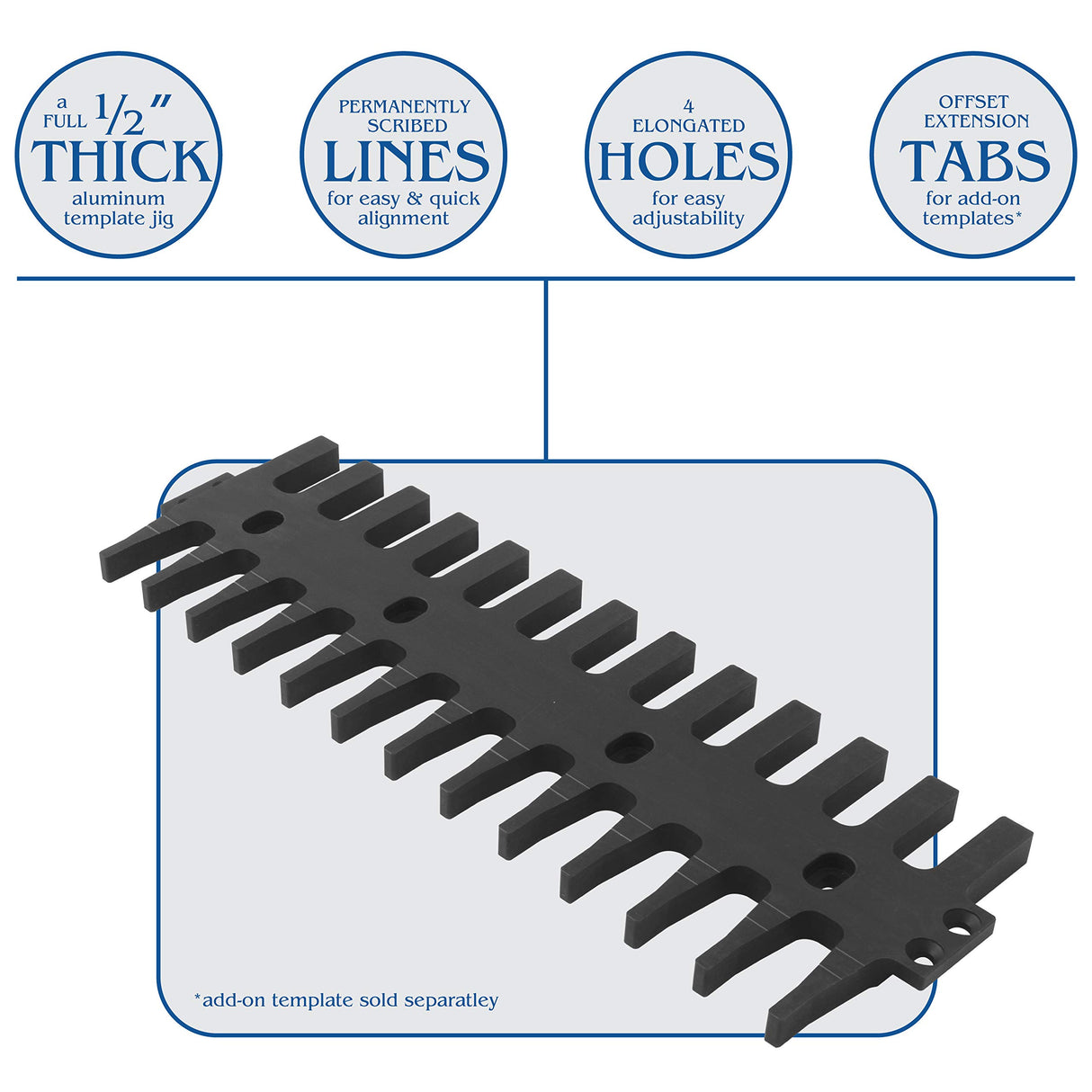 Peachtree Dovetail Jig System with One Flush Trim Router Bit One Dovetail Router Bit and Aluminum Jig Template with Full Color Instructions Peachtree Woodworking Supply