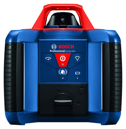 BOSCH REVOLVE900 GRL900-20HVK Exterior 1000ft Range Horizontal/Vertical Self-Leveling Cordless Rotary Laser Kit with Tripod, 8ft Grade Rod and Laser